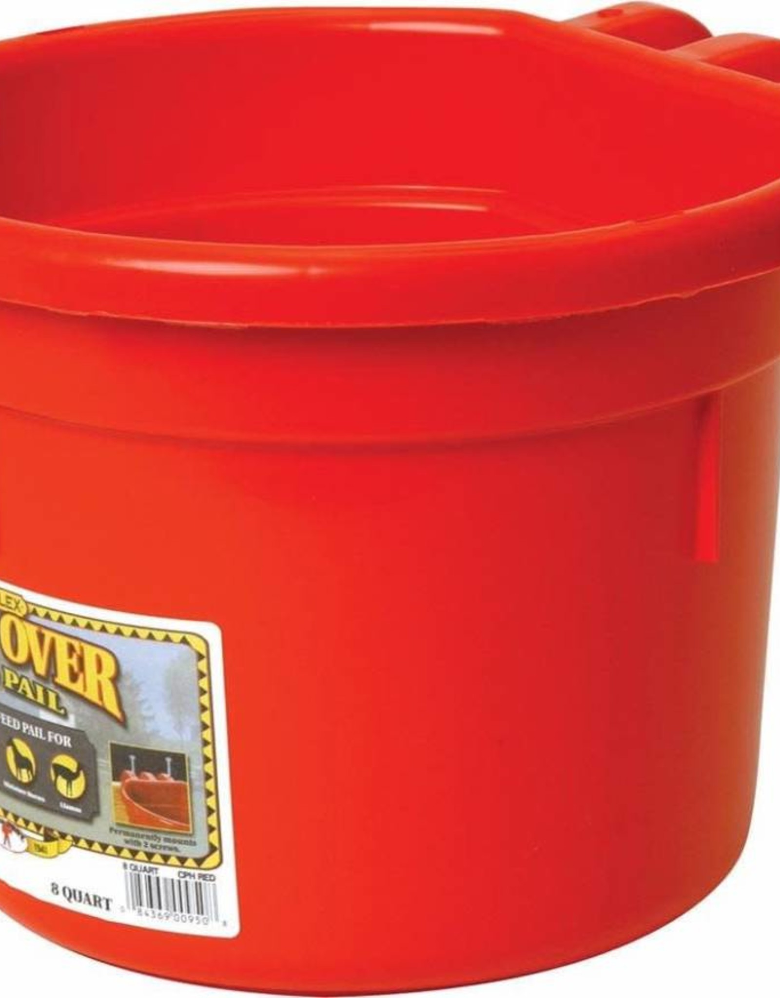 MILLER FEEDER HOOK OVER CPH RED 8QT 6/CS MILLER