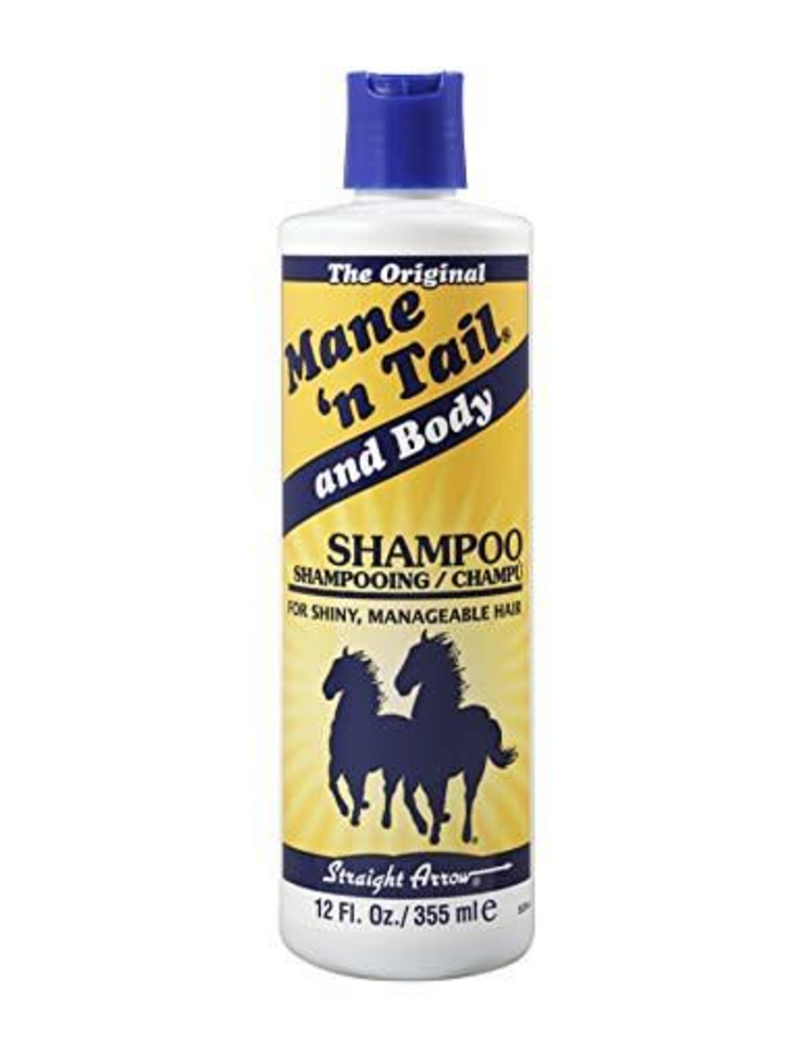 STRAIGHT Mane 'n Tail & Body Shampoo 12oz