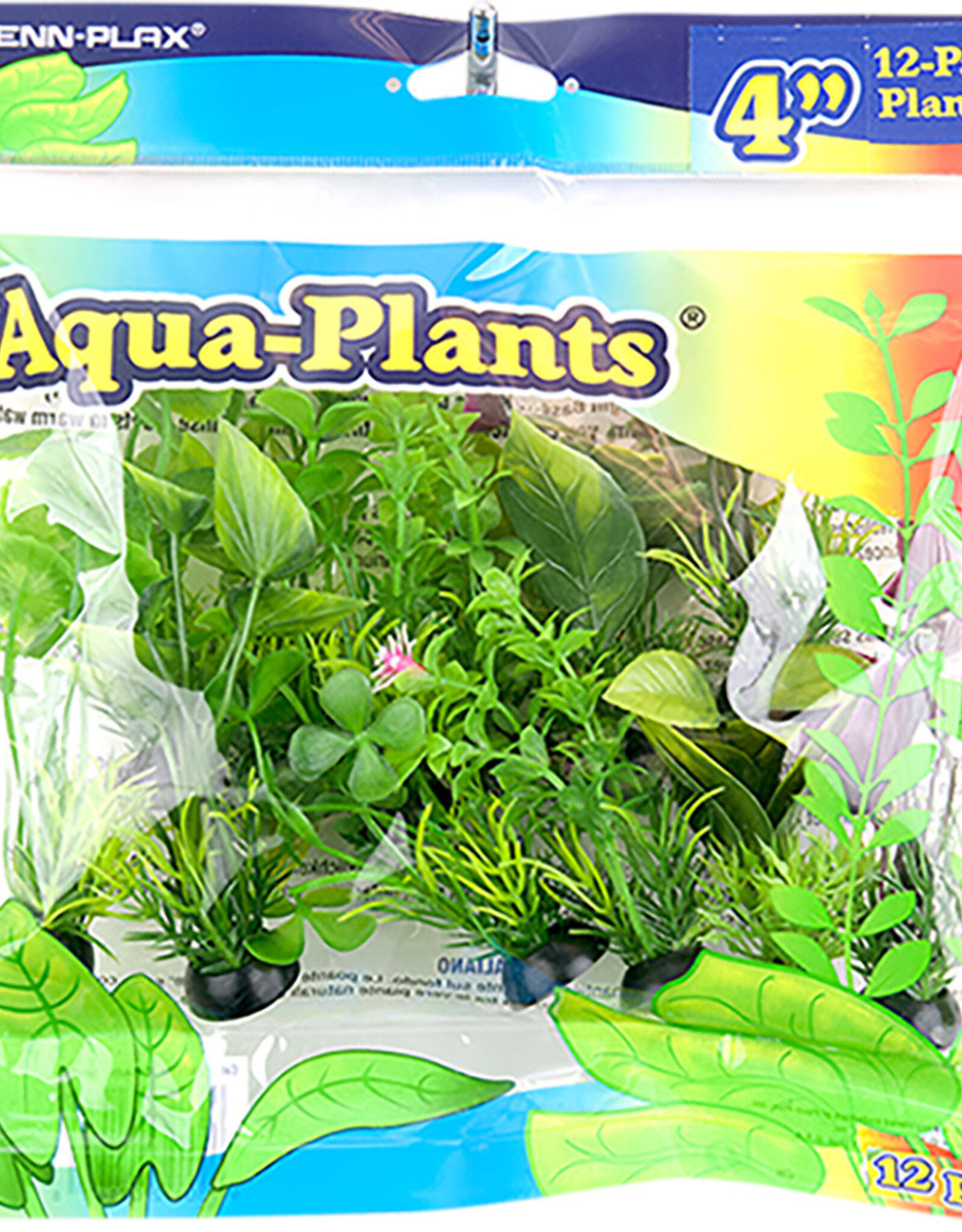 Penn-Plax Natural Betta Plants 4" 12Pk