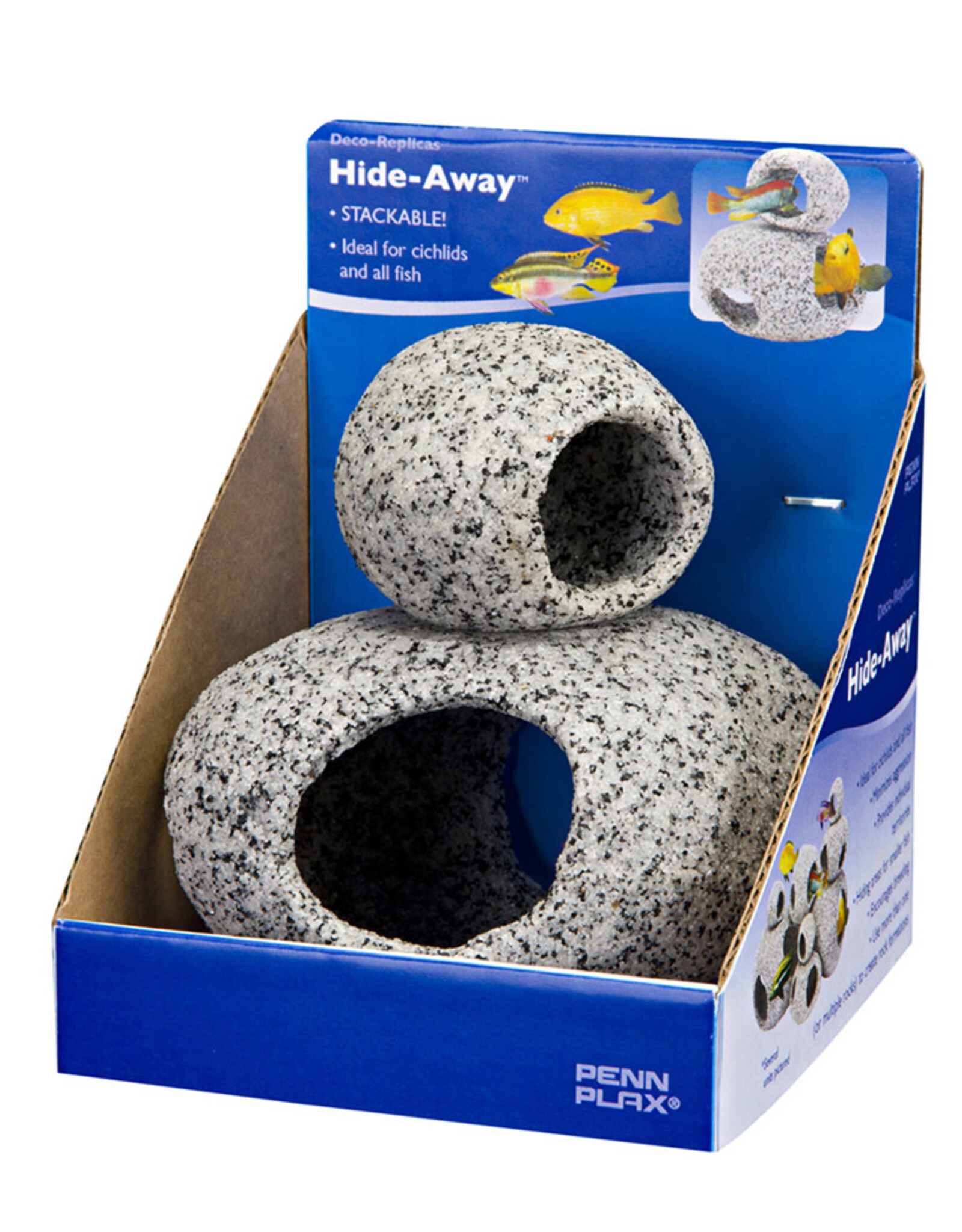 Penn-Plax SMALL & MEDIUM STONE HIDEAWAYS