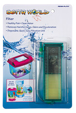 Penn-Plax SMALL WORLD FILTER - HOLDER & FILTER