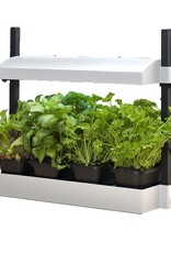 SunBlaster™ T5HO Micro Growlight Garden  - White - 21in W x 8.5in H x 5.25in Deep - 11W High Output Light - 10,000 Hours