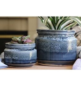 Pacific Home & Garden Jewel Pots self-watering  - 4.5in - Baltic Sea