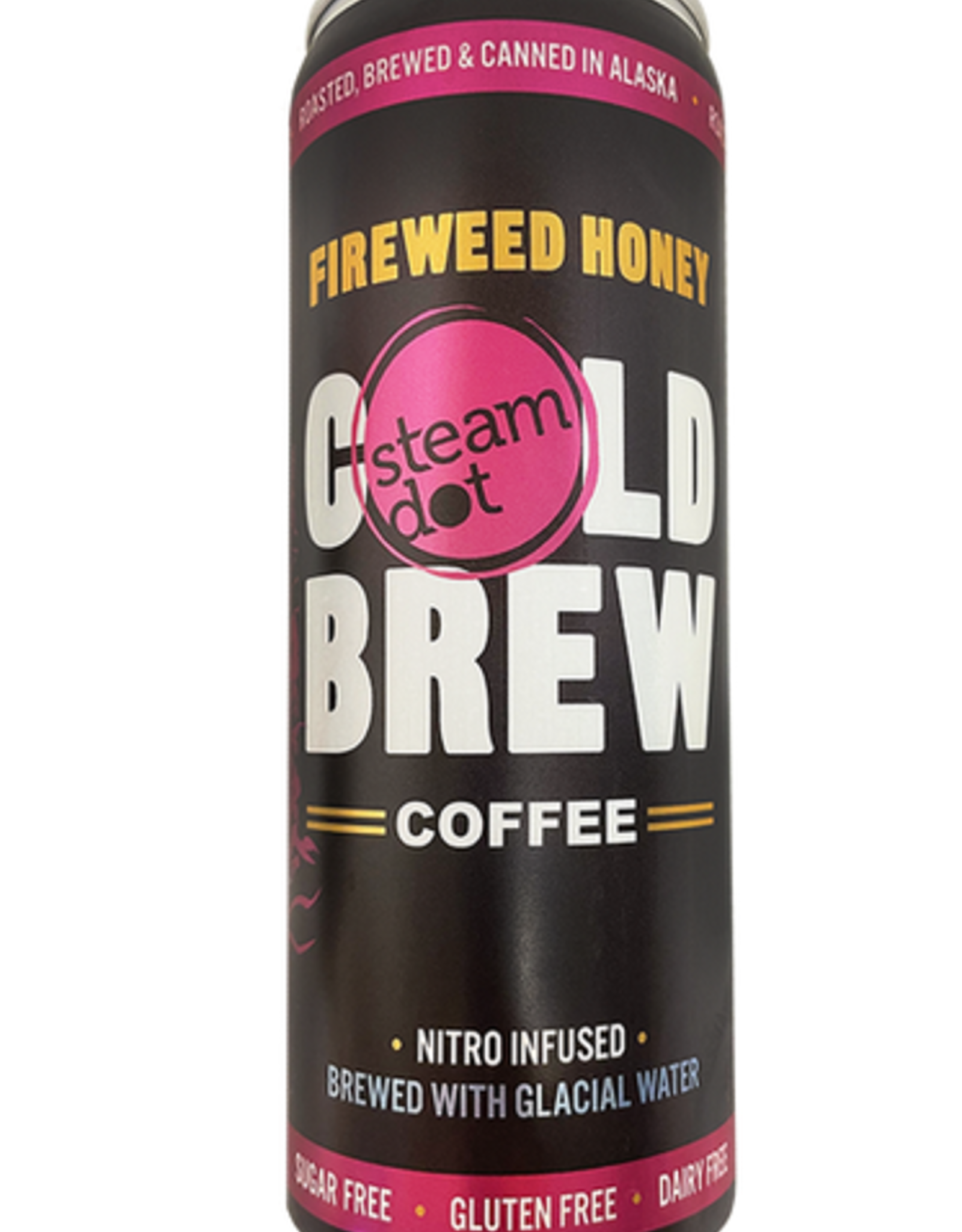 SteamDot Cold Brew Coffee, Fireweed Honey, 12 fl oz