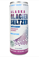 Steam Dot Alaska Glacier Seltzer, Arctic Berry, 12 fl oz