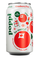 poppi Prebiotic Soda, Limited Edition Cranberry Fizz, 12 fl oz