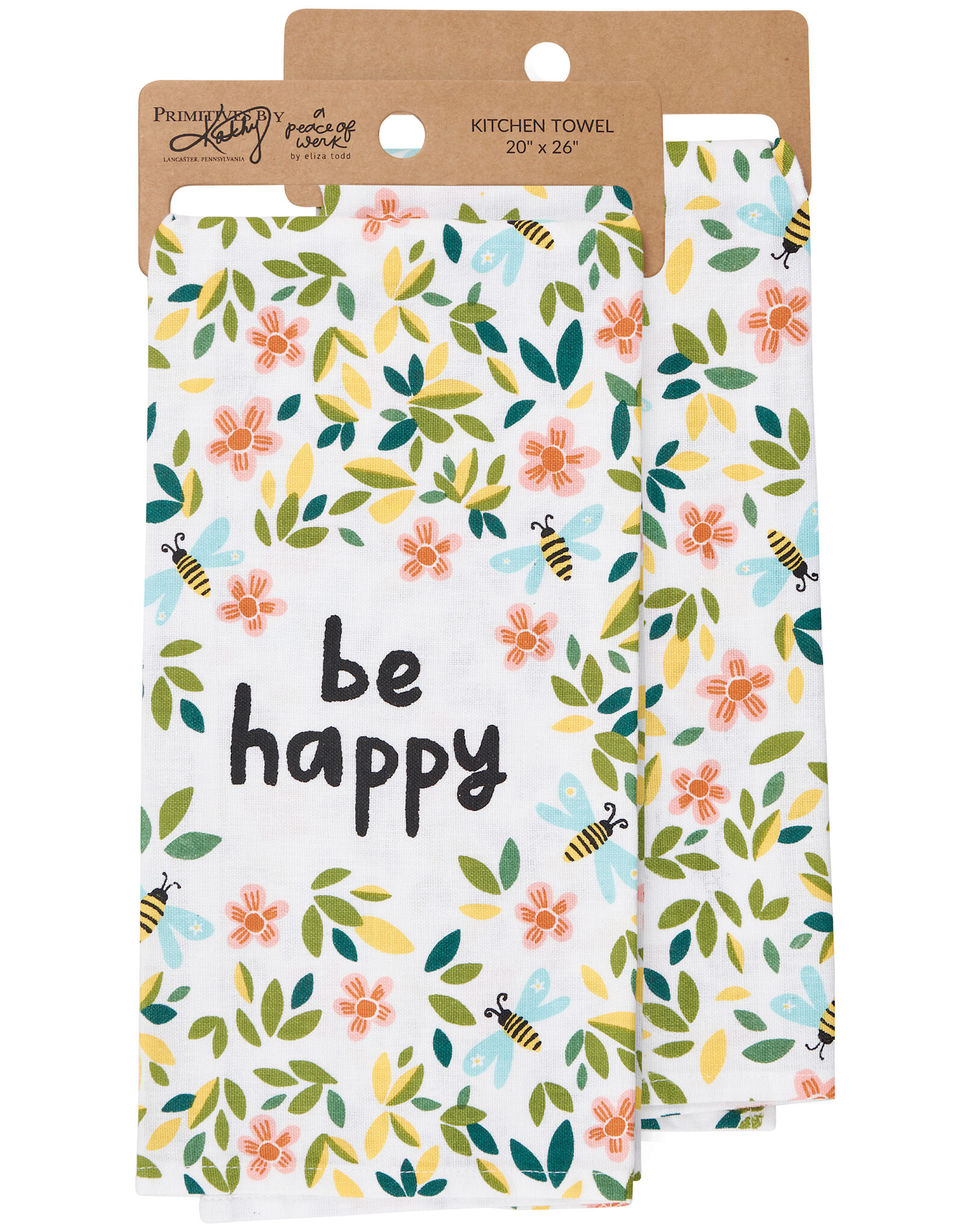 Be Happy Kitchen Towel
