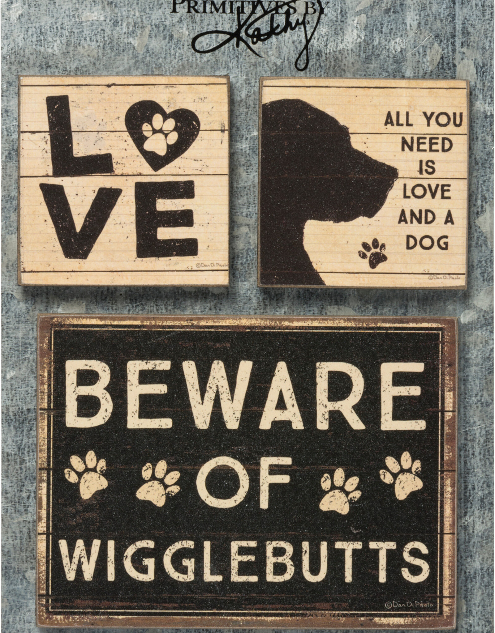 All You Need Is Love And A Dog Magnet Set