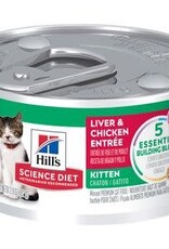 Hill's Science Diet Science Diet Kitten Canned Cat Food, Liver & Chicken 2.9 oz