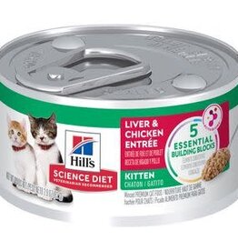 Hill's Science Diet Science Diet Kitten Canned Cat Food, Liver & Chicken 2.9 oz