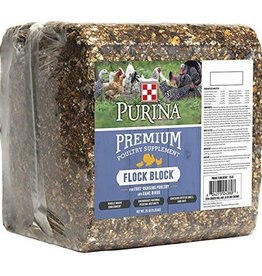 PURINA ANIMAL NUTRITION Flock Block Purina Premium 25#