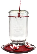 Perky-Pet® Mason Jar Hummingbird Feeder  - 25oz Capacity - Clear - 5 Ports