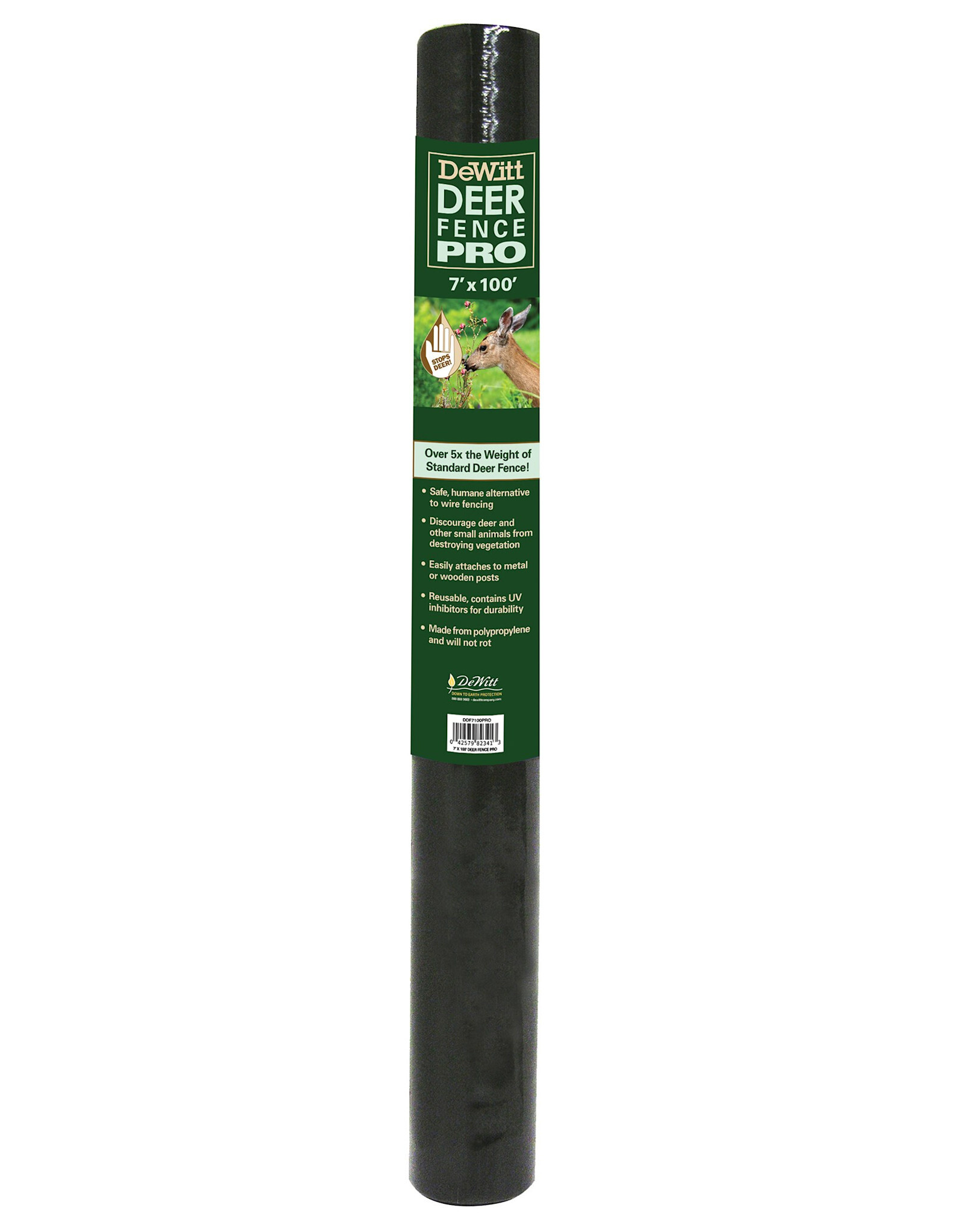 DeWitt® Deer Fence Pro  - 100ft L x 7ft W - 3/4in Hole Openings