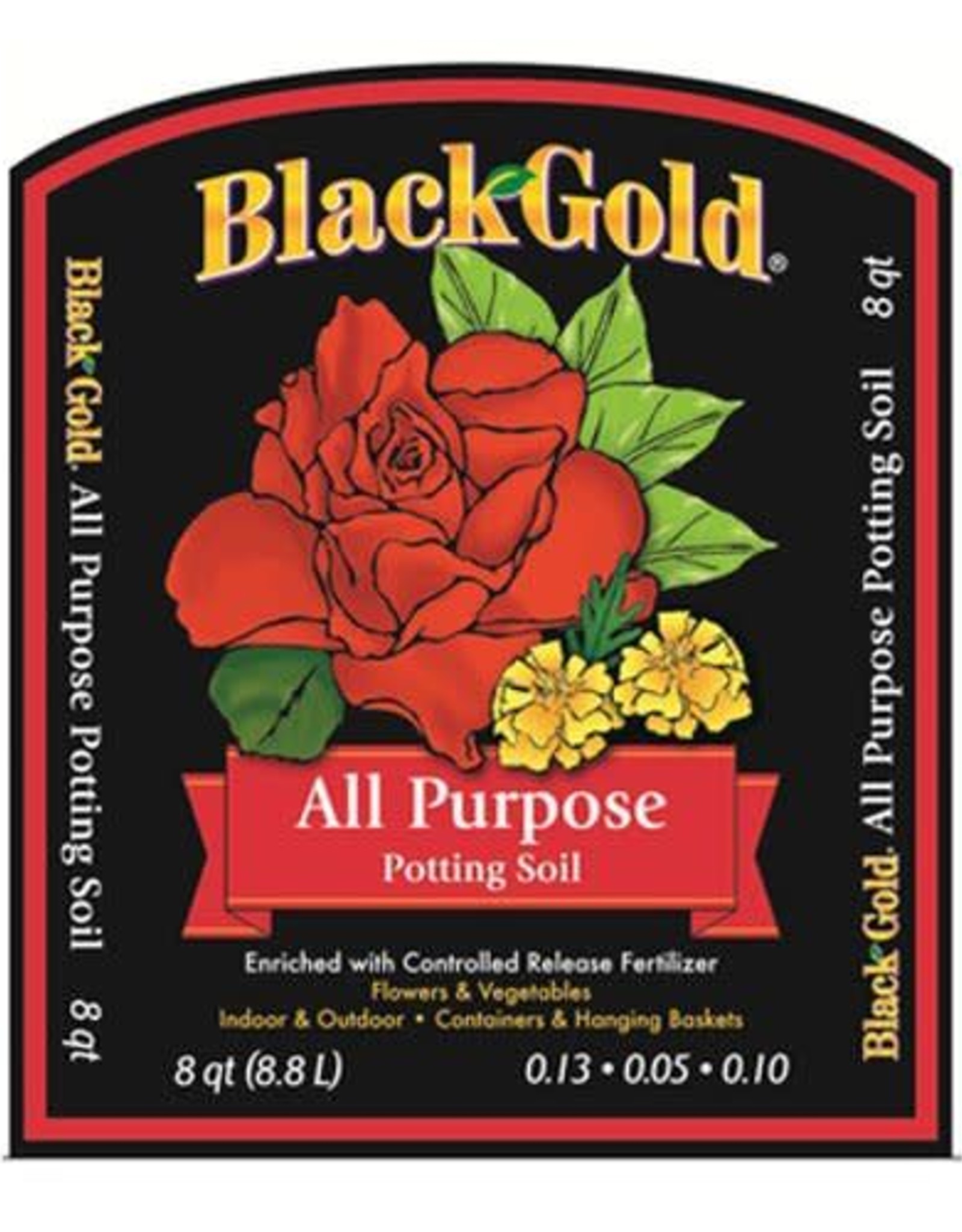 Black Gold All Purpose 8 qt 8cs