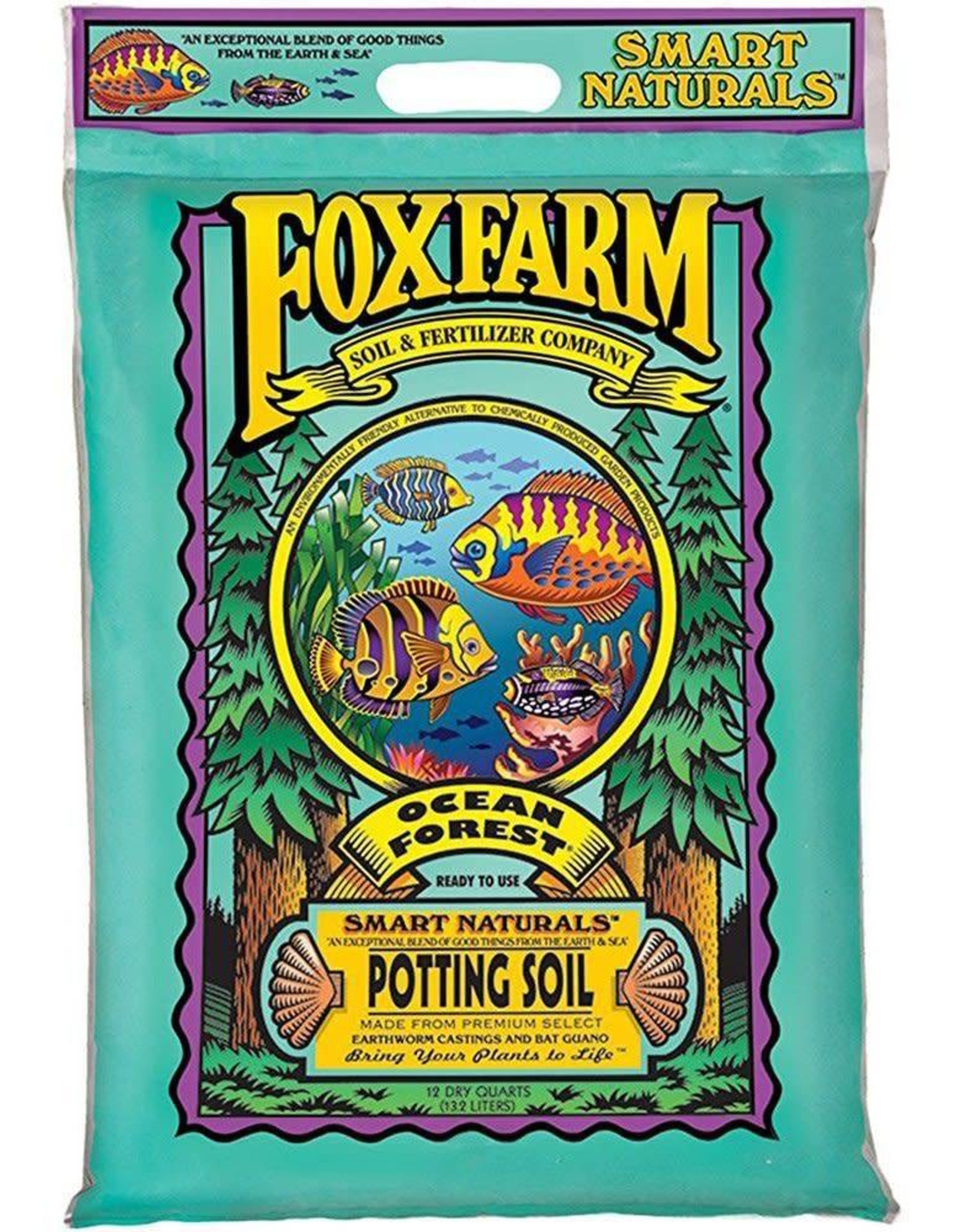 FoxFarm Fox Farm Ocean Forest Potting Soil, 12 qt