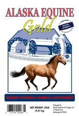 Alaska Mill and Feed Alaska Equine Gold 20lb pail horse amf