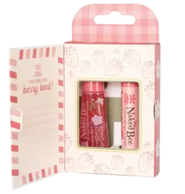 Strawberry Lip Care Duo Gift Set