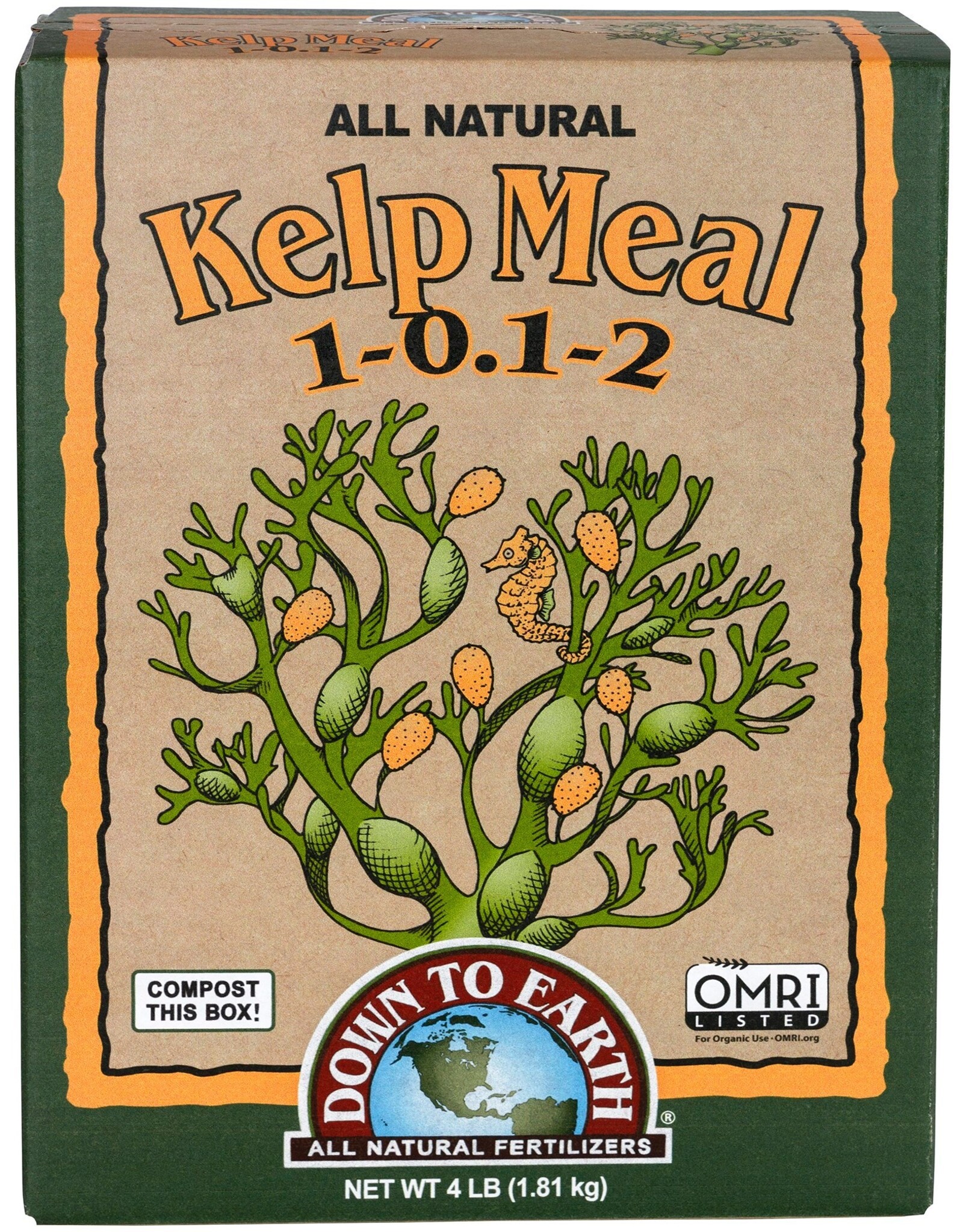 DTE™ Kelp Meal 1-0.1-2  - 4lb - OMRI Listed®
