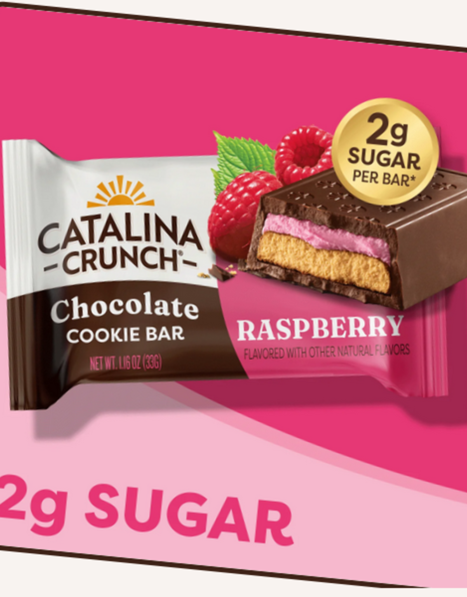 Catalina Crunch Dk Chocolate Raspberry 1.16oz