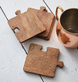 Set of Four Puzzle Coasters
