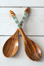 Coriander Salad Server Set