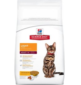Hill's Science Diet Feline ADULT Light  16 lb.
