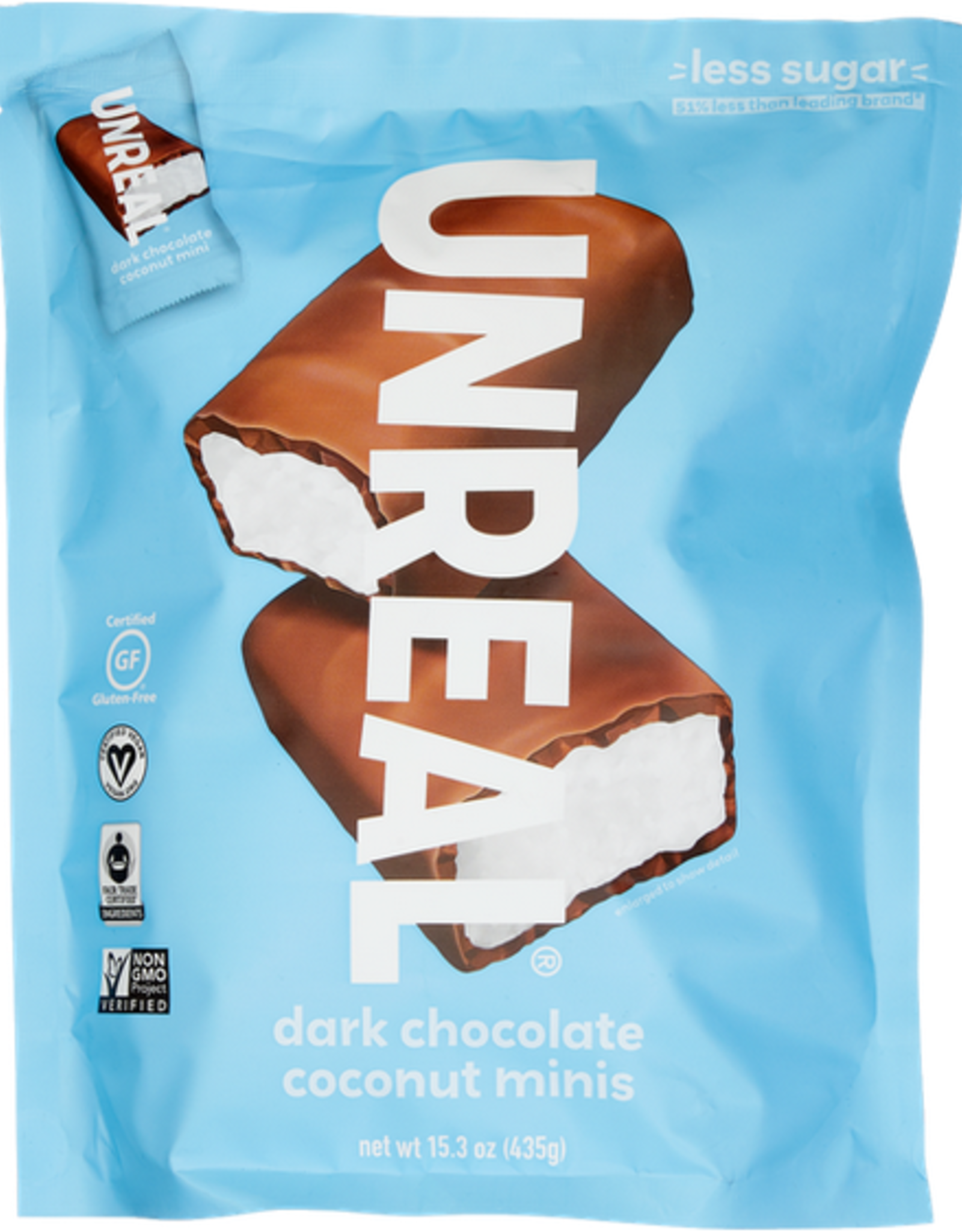 UNREAL Dark Chocolate Coconut Mini .53oz
