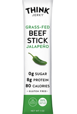 Think Jerky Grass-Fed Beef Sticks, Jalapeno, 1 oz