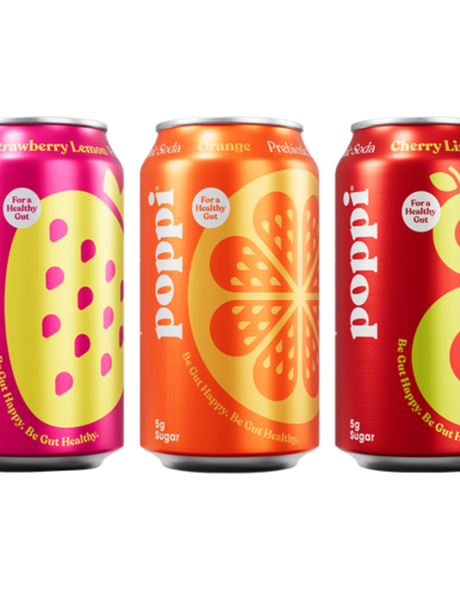 Poppi Prebiotic Soda Orange 12oz