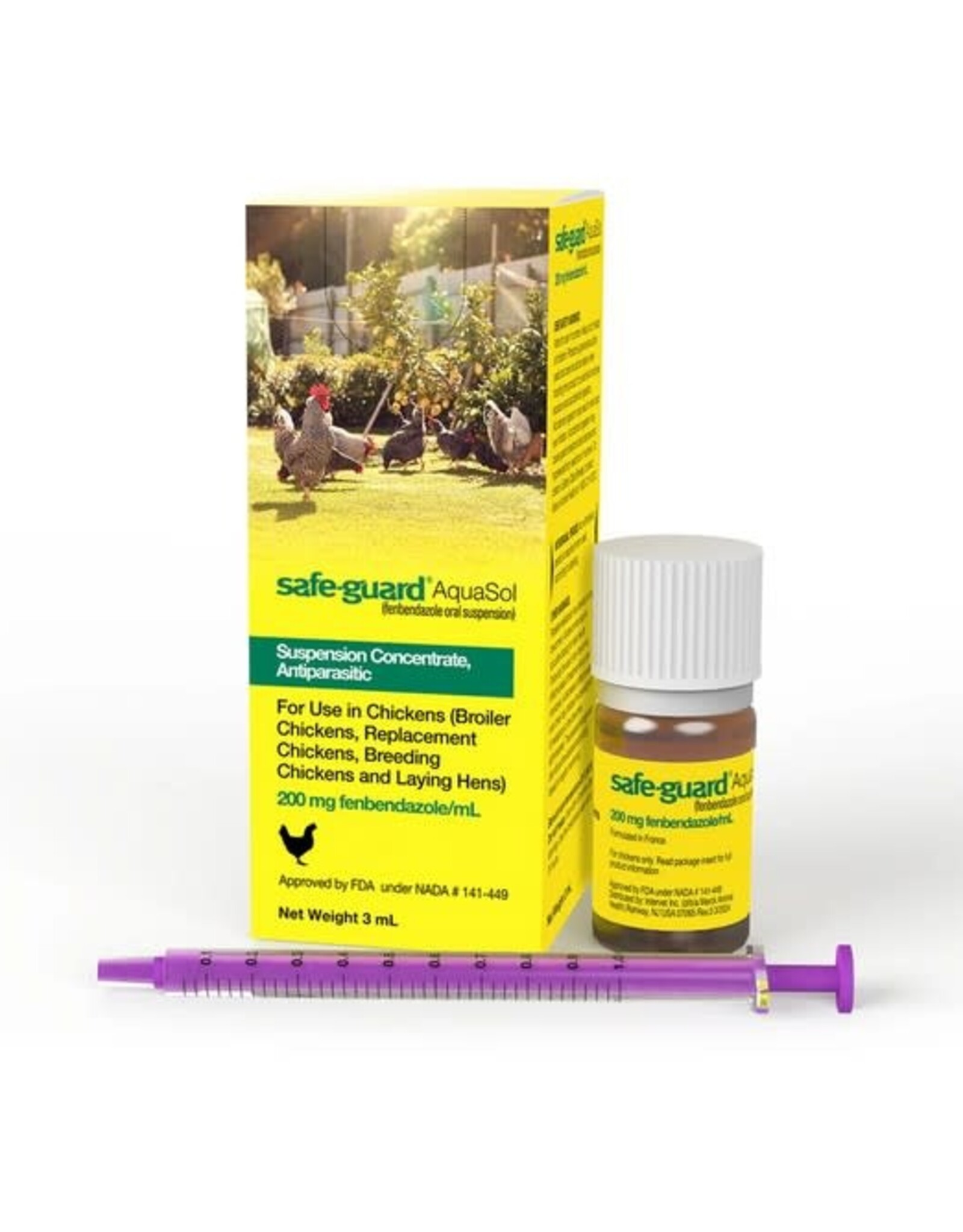 MERCK SAFE-GUARD® AQUASOL Poultry Wormer