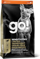 Petcurean Petcurean GO! Solutions Sensitivies Grain Free Duck Recipe Dry Dog Food - 22 Lb Bag