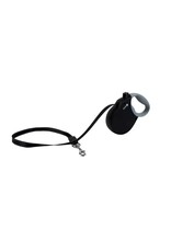 Paw-pet Adventures Alcott Adventure Retractable Leash - Black XSmall 25lb, 10 ft