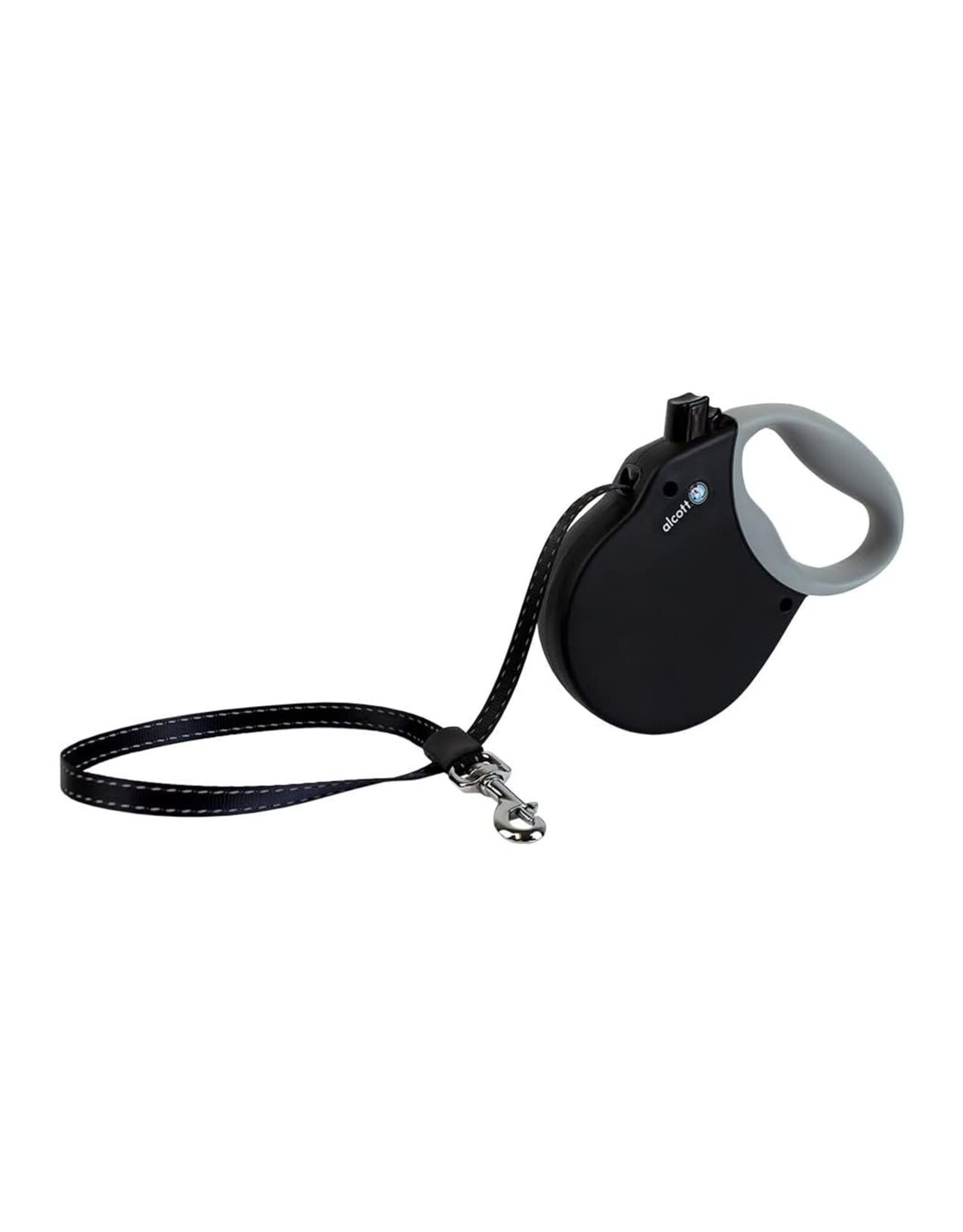 Paw-pet Adventures Alcott Adventure Retractable Leash - Black Med 65lb, 16ft