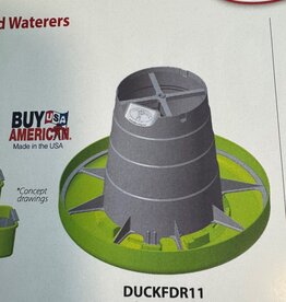 MILLER MFG CO Duck Feeder 11lb Little Giant