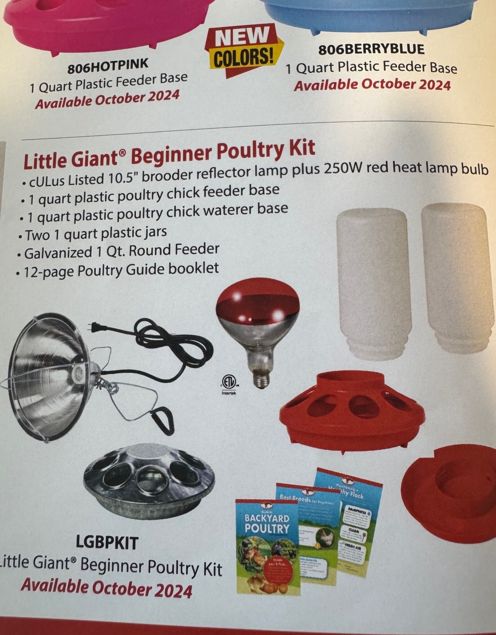 MILLER MFG CO Little Giant BEGINNER POULTRY KIT