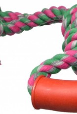 MAMMOTH PET PRODUCTS MAMMOTH TOY COLOR TWIN TUGHANDLE MED