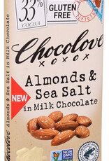 Chocolove, Bar Milk Chocolate Almond Sea Salt, 3.2 oz