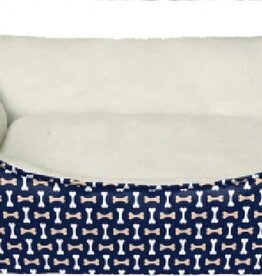 ETHICAL PRODUCT INC. Tossed Bones Step in Bed Navy 20x16x7