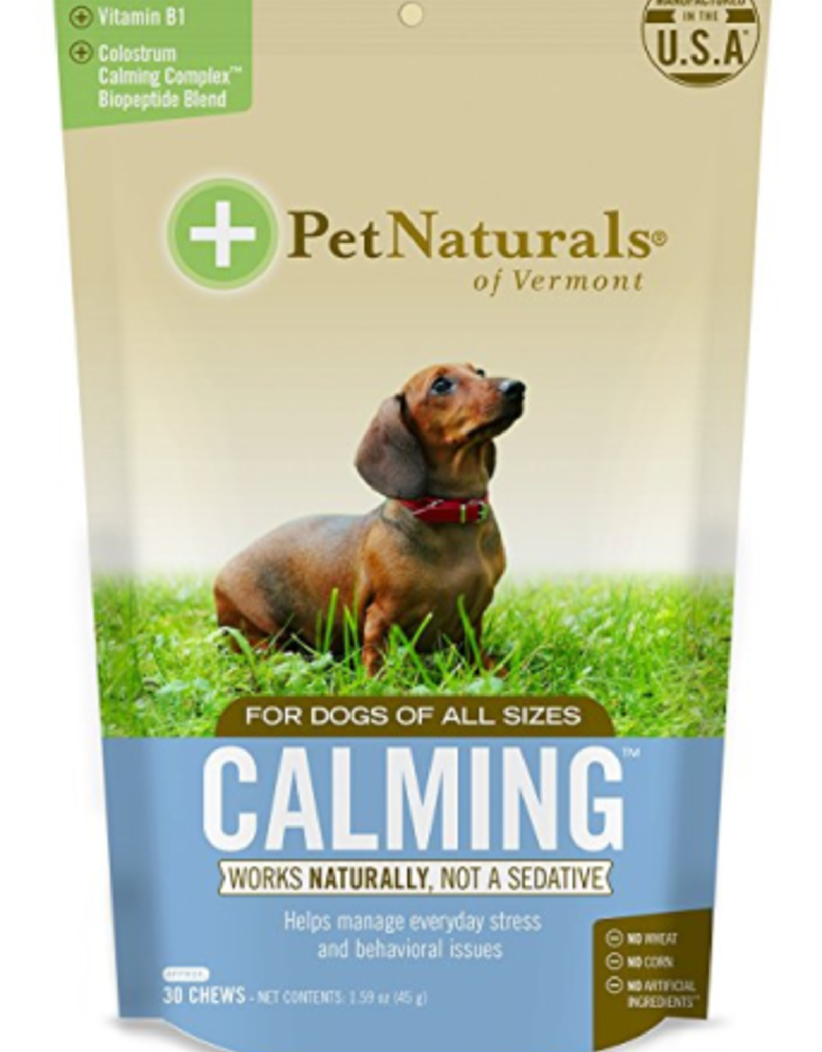 Pet Naturals Pet Naturals Calming for Dogs  Behavior and Anxiety Support Treat  Chicken Liver Flavor  30 count