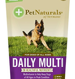 Pet Naturals Pet Naturals Daily Multi for Dogs  Daily Multivitamin Formula  30 Bite-Sized Chews