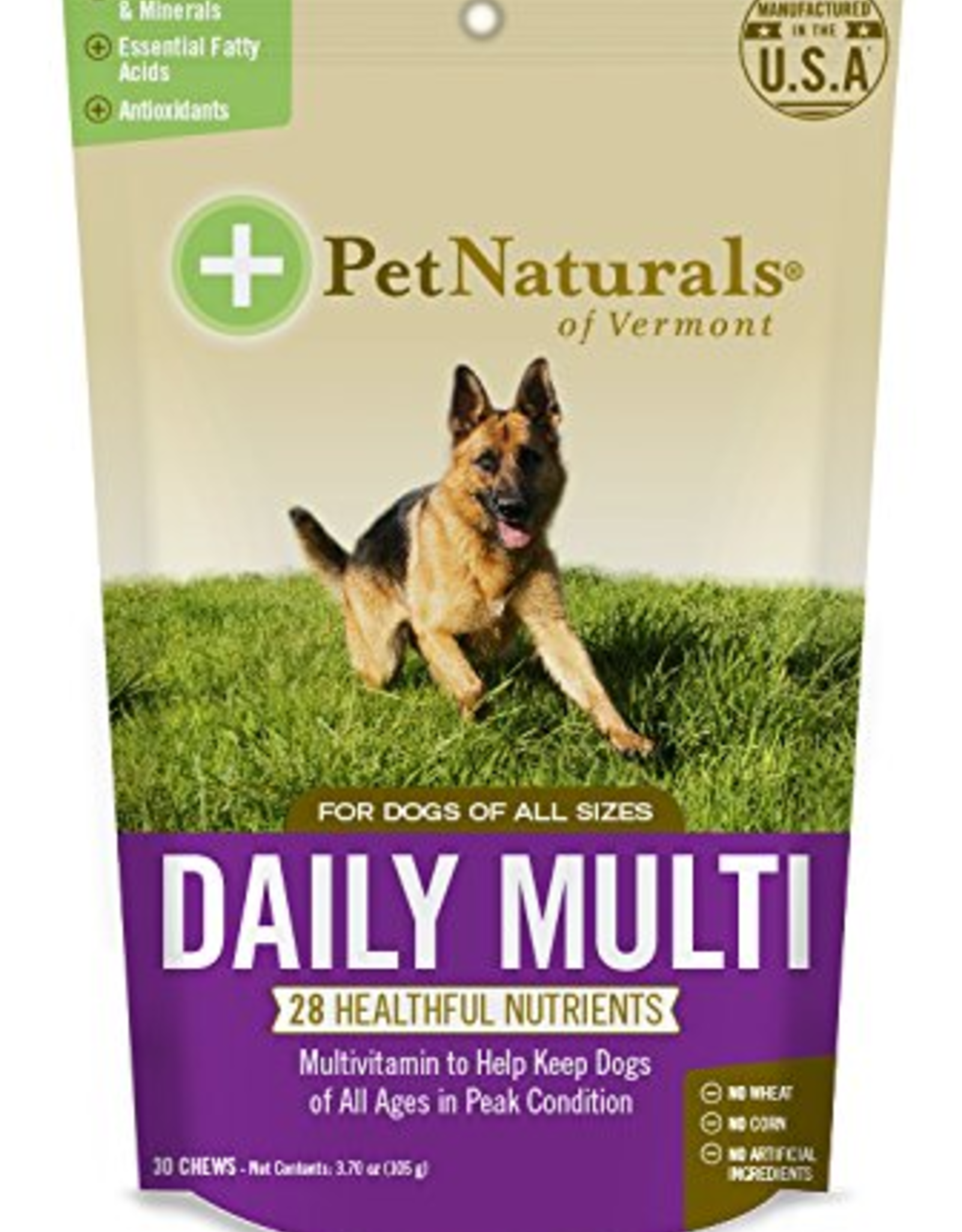 Pet Naturals Pet Naturals Daily Multi for Dogs  Daily Multivitamin Formula  30 Bite-Sized Chews
