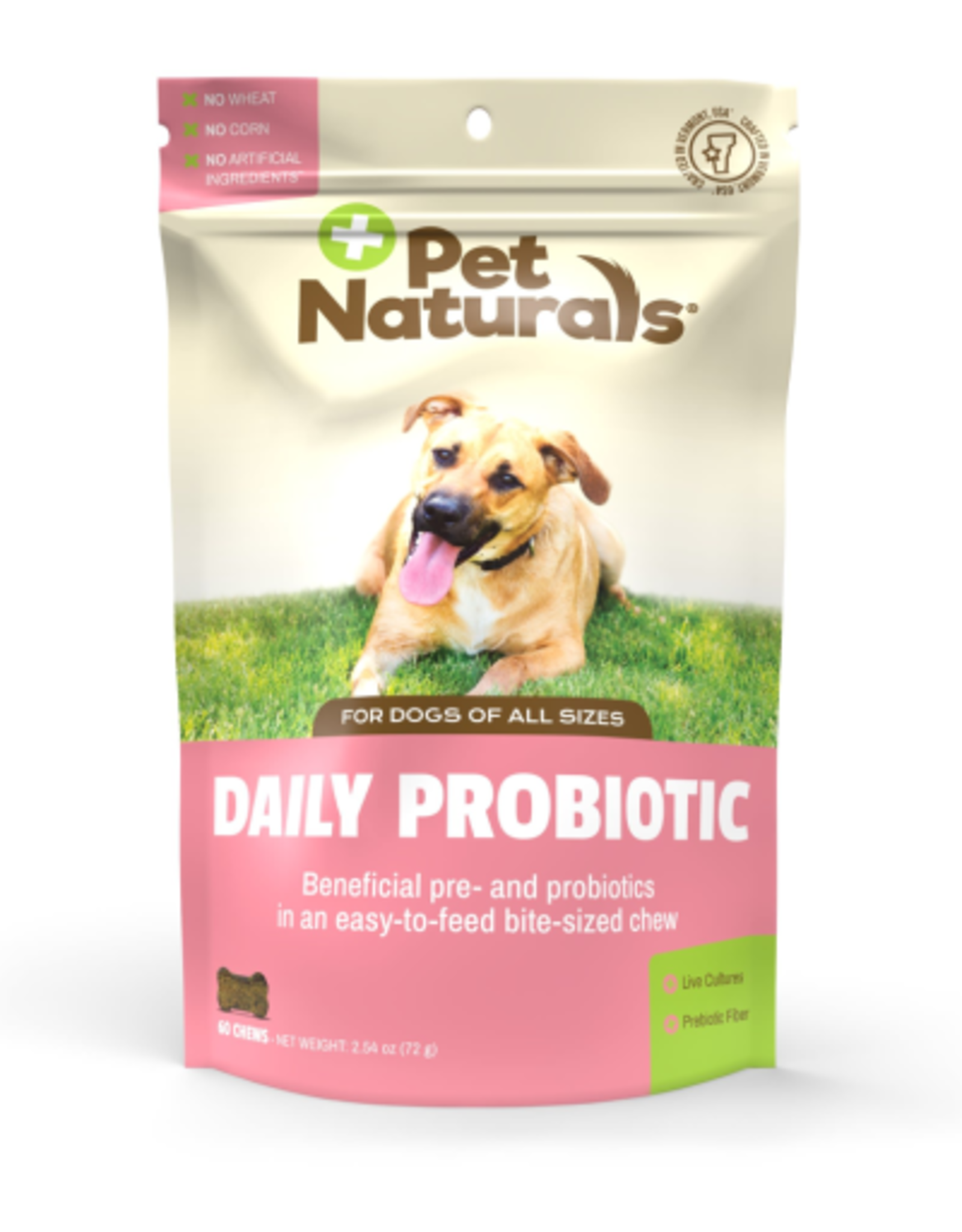 Pet Naturals Pet Naturals Daily Probiotic Chew for Dogs  60ct