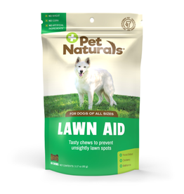 Pet Naturals Pet Naturals Lawn Aid for Dogs  Yard Saving Treats  Chicken Liver Flavor  60 count