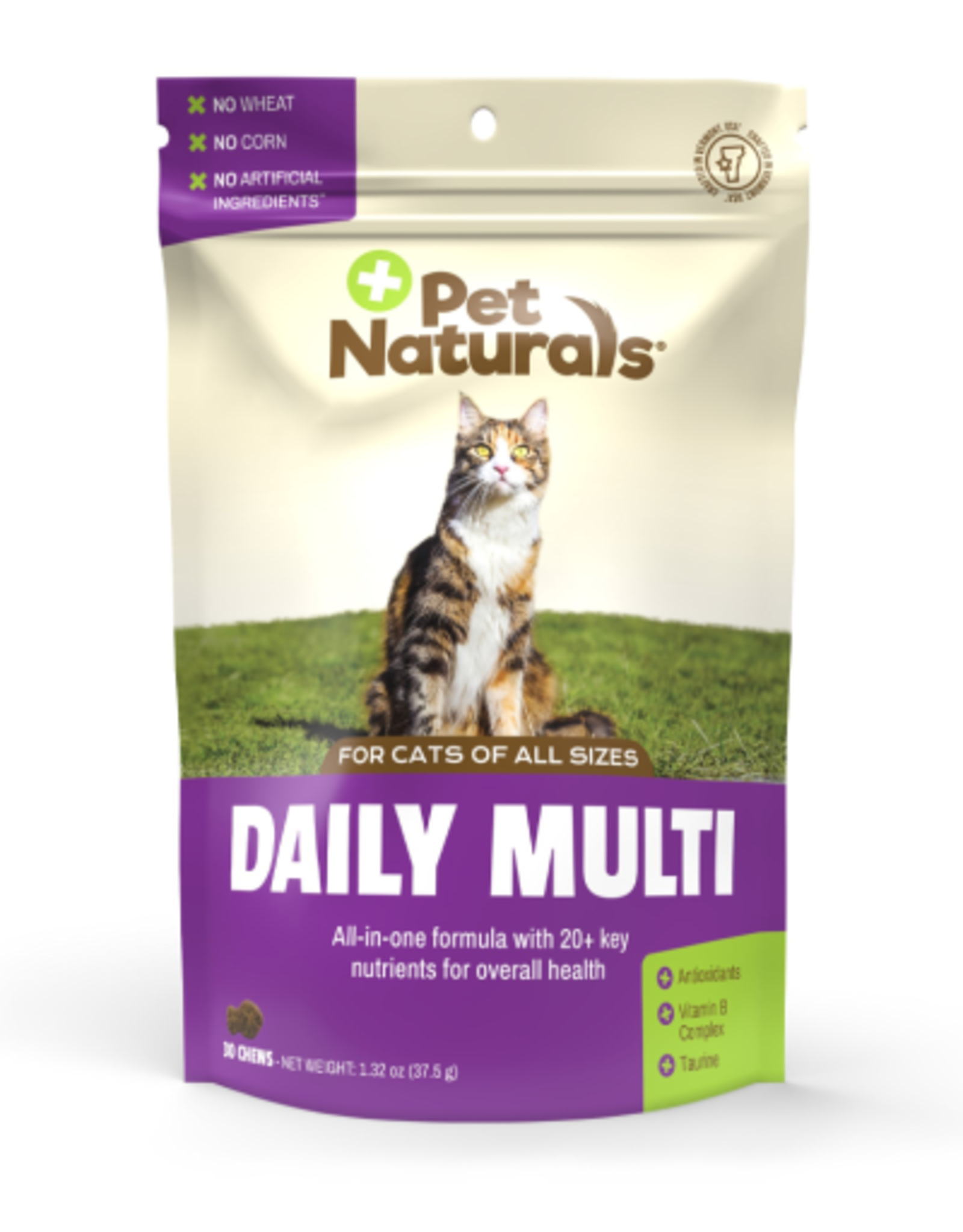 Pet Naturals Pet Naturals Daily Multivitamin for Cats  Everyday Health Support  Chicken Liver Flavor  30 count