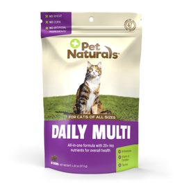 Pet Naturals Pet Naturals Daily Multivitamin for Cats  Everyday Health Support  Chicken Liver Flavor  30 count