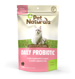 Pet Naturals Pet Naturals Daily Probiotic for Cats  Digestive Support  Duck Flavor  30 count