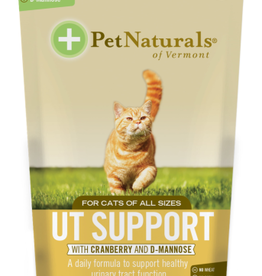 Pet Naturals Pet Naturals of Vermont UT Support for Cats  Urinary Care  60 Bite-Sized Chews