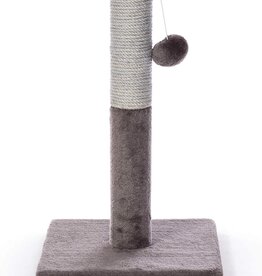PREVUE PET PRODUCTS Kitty Power Paws Play & Scratch - Gray - 11.625x11.625x20.5