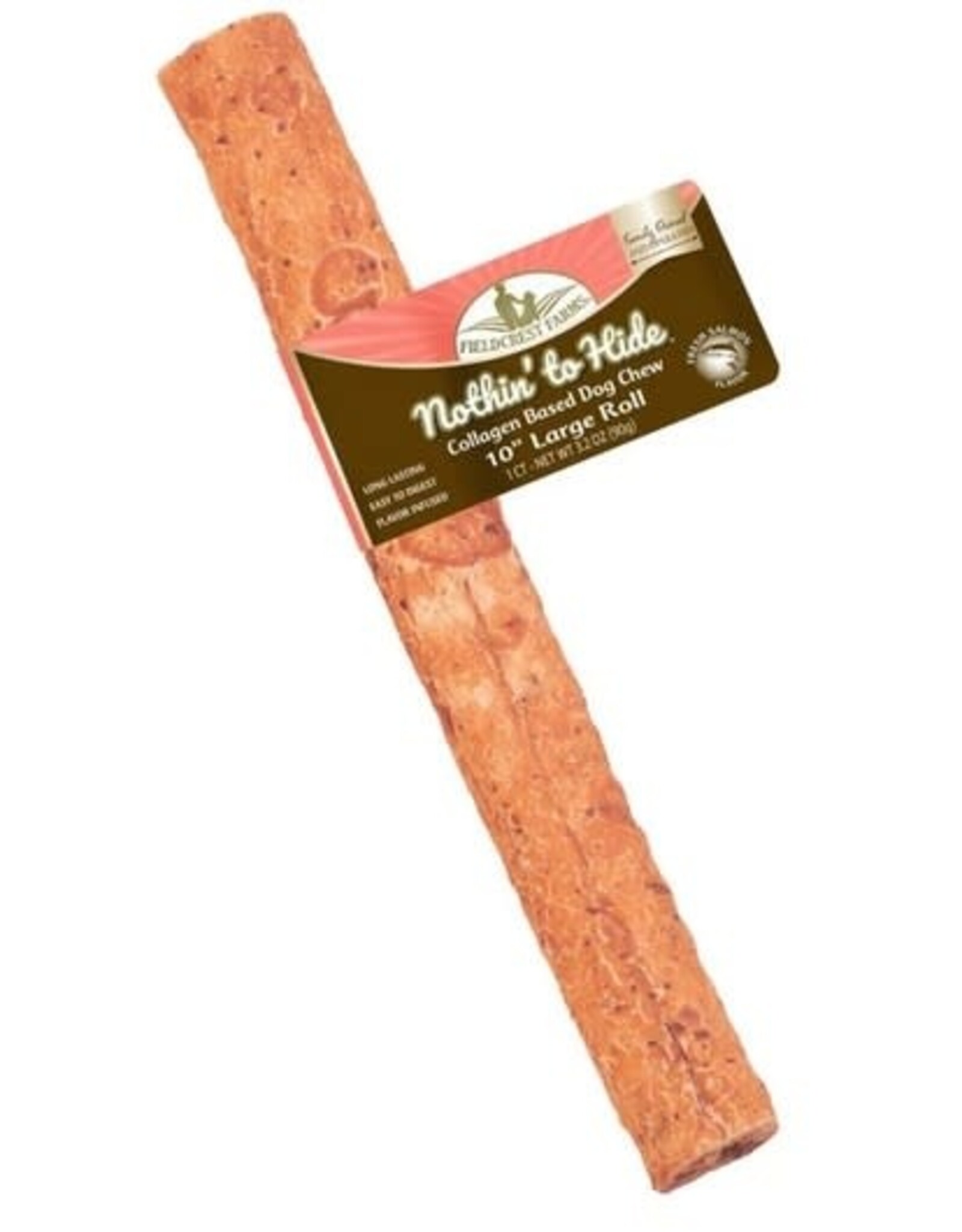 Nothing to Hide Nothing to Hide Collegen Chew 10 inch, Salmon Flavor