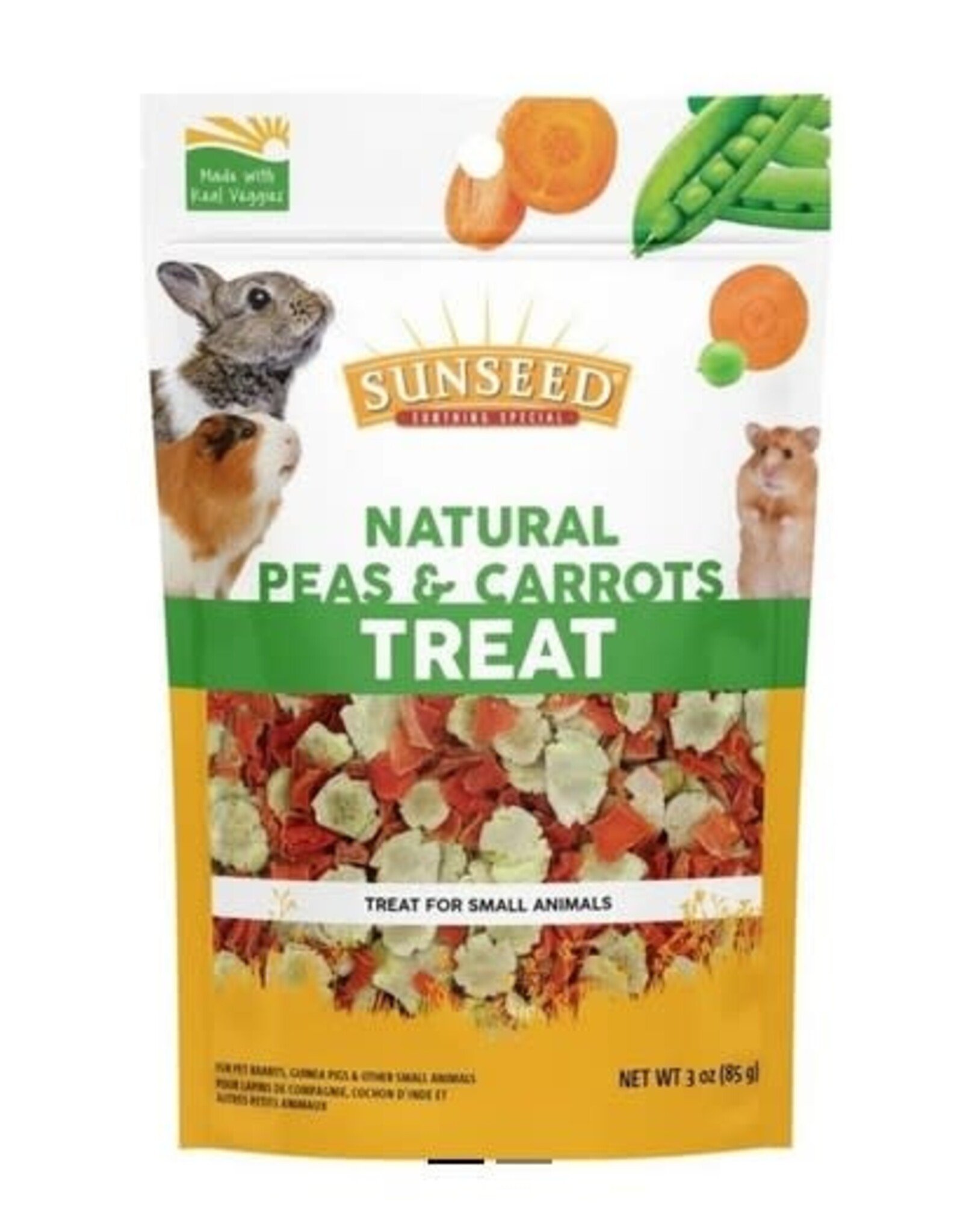 Vitakraft Sunseed Small Animal Treat Peas and Carrots 3.5 oz